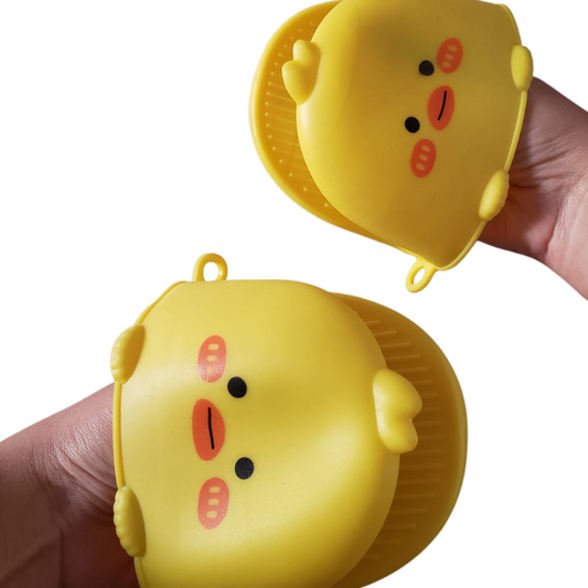 Guantes de Silicona para Horno Pollito