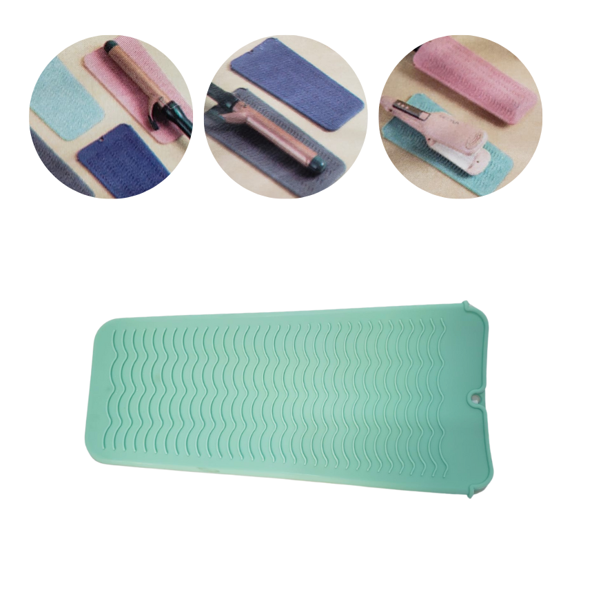 Funda De Silicona Para Rizadora Y Plancha Gris