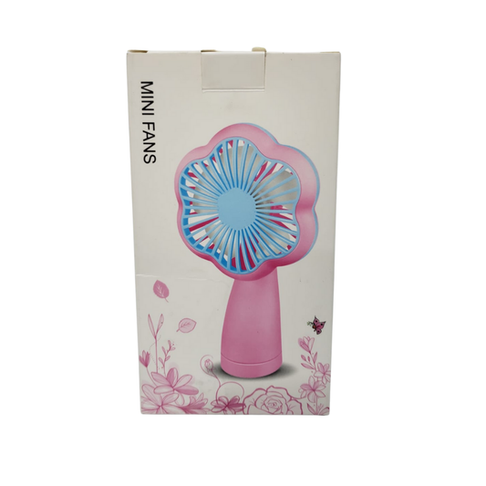 Mini Ventilador De Flor Led Portatil