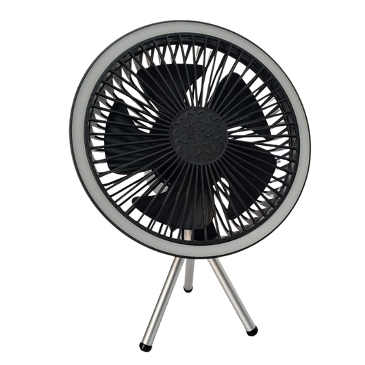Ventilador Con Tripode Y Gancho Para Colgar Con Cable Usb