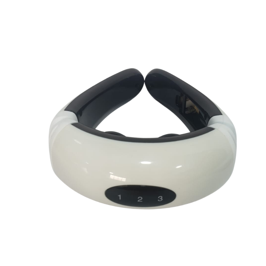 Masajeador De Cuello Electroestimulador Digital 2 Electrodos