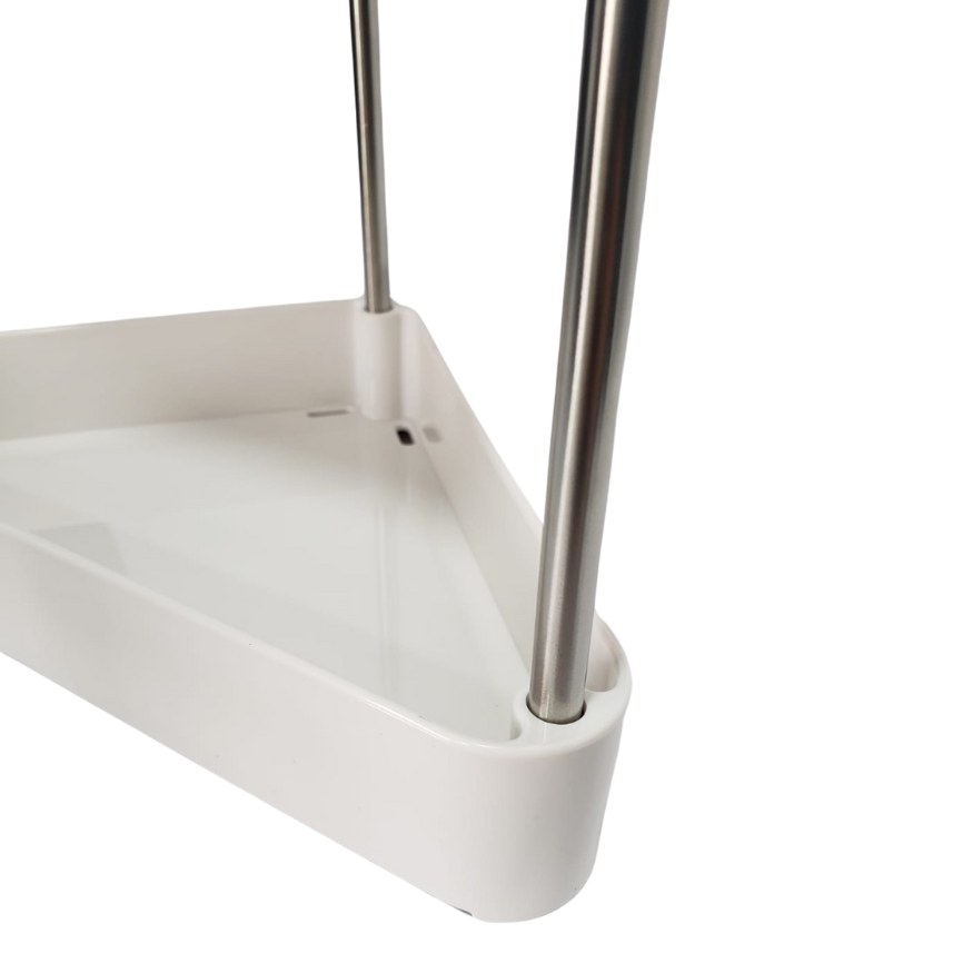 Organizador Estante Triangular De 2 Niveles Multiusos