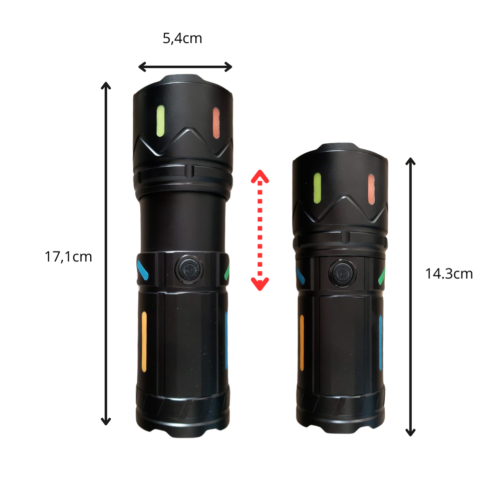 Linterna LED de alta potencia