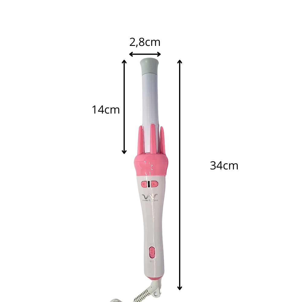 Rizadora Para Cabello Giratoria Automatica