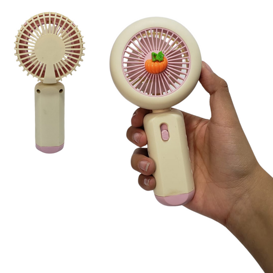Mini Ventilador Led De Fruta Portatil