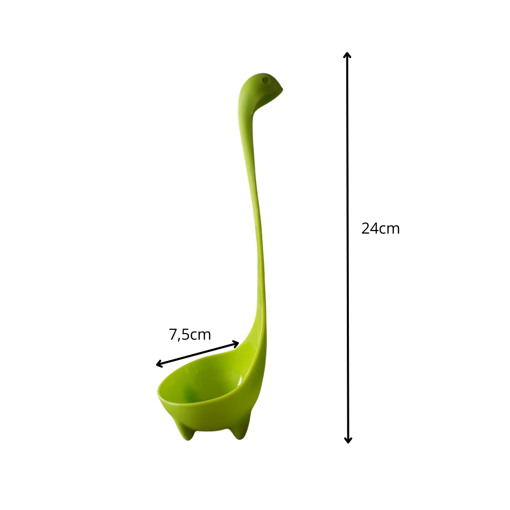 Cuchara Sopera Forma Nessie