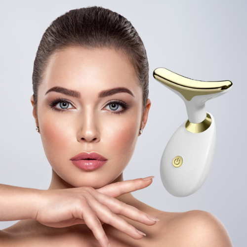 Masajeador Electrico Facial y de Cuello Versátil