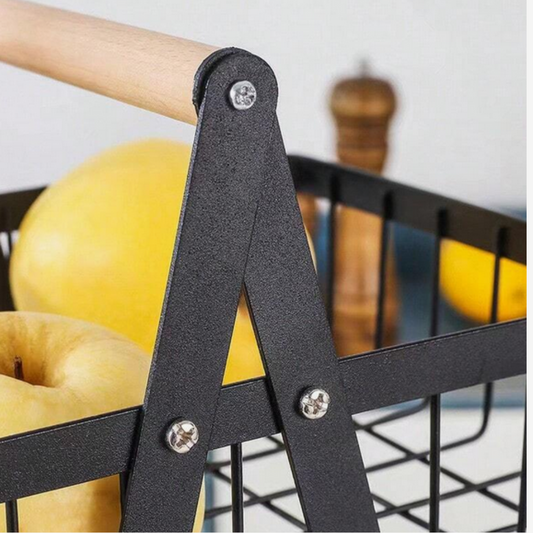 Cesta de Frutas y verduras desmontable de 2 niveles