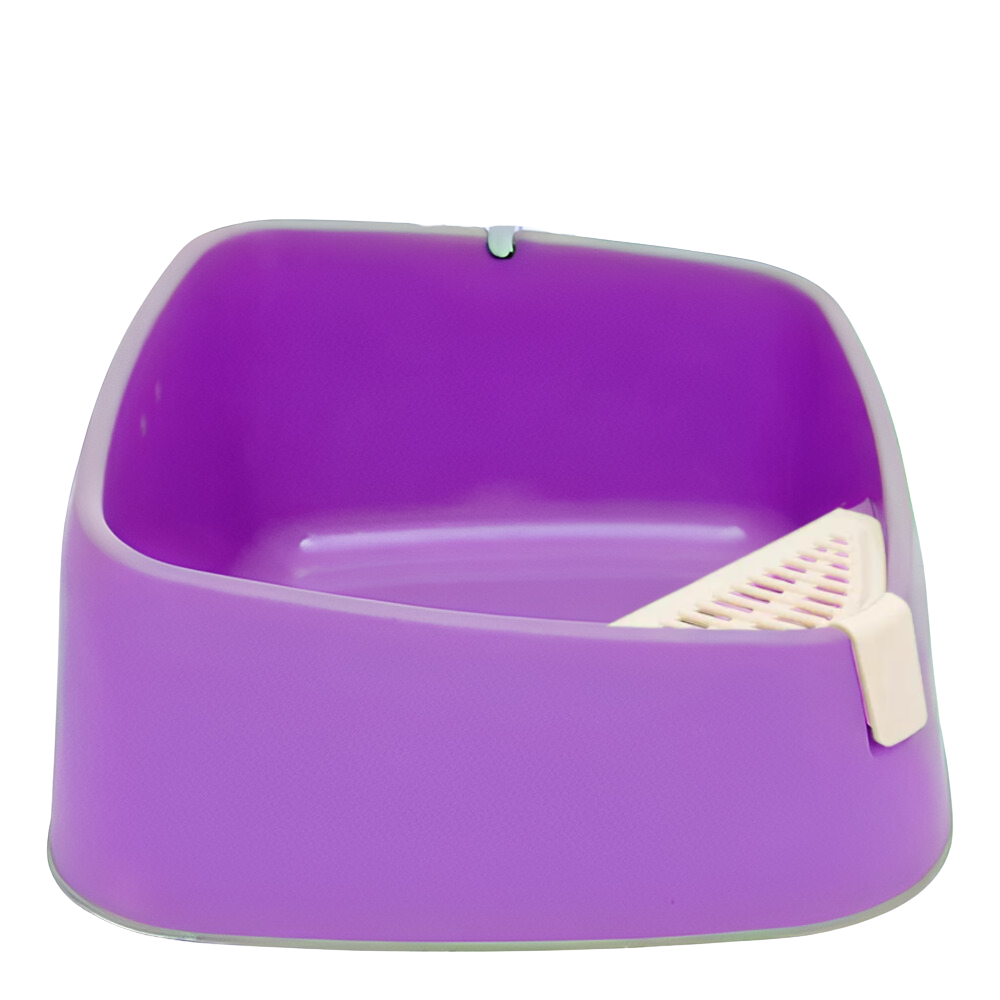 Caja de Arena para Gatos Caja de gatos, inodoro a prueba de salpicaduras con Pala