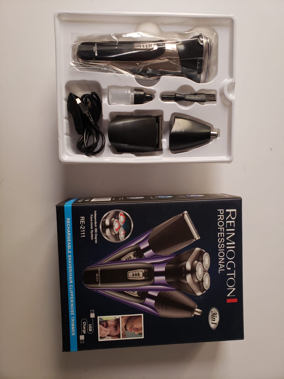 Maquina De Afeitar 3 En 1