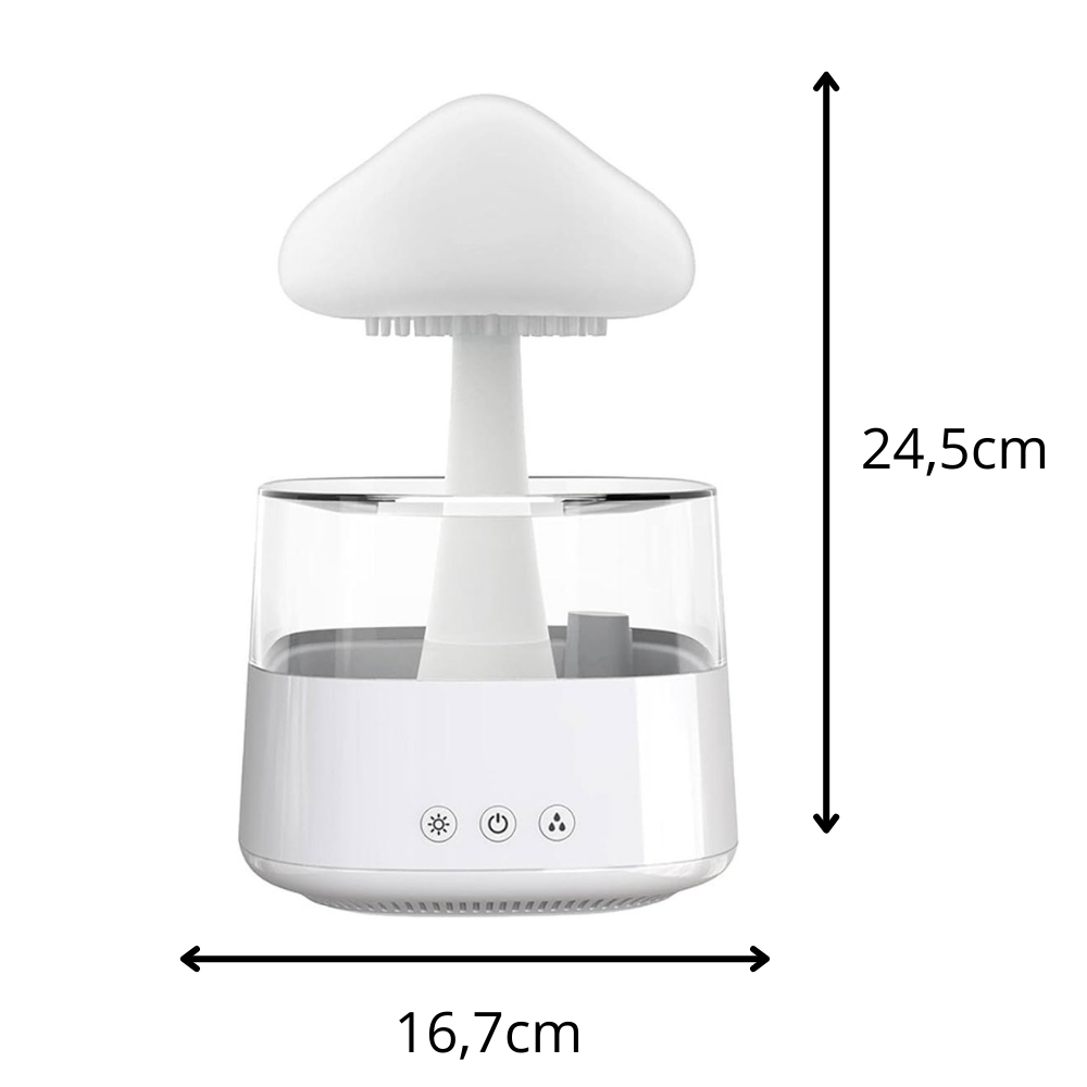 Humificador de Nube de Lluvia 300 ml Parlante