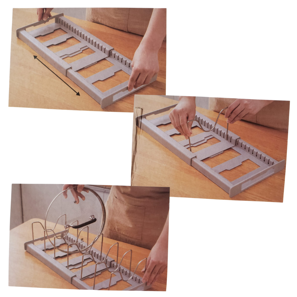 Organizador Extendible de Ollas y Sartenes
