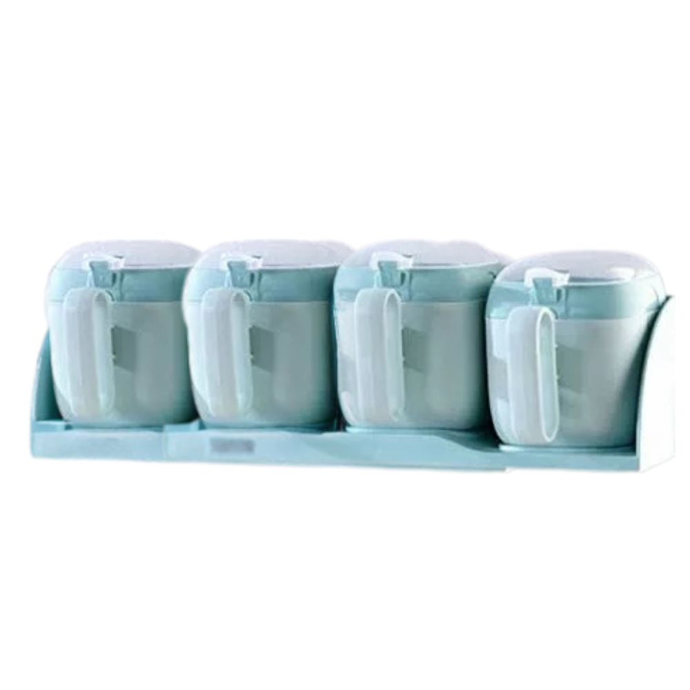 Contenedor de Alimentos Plastico de 4 Compartimientos
