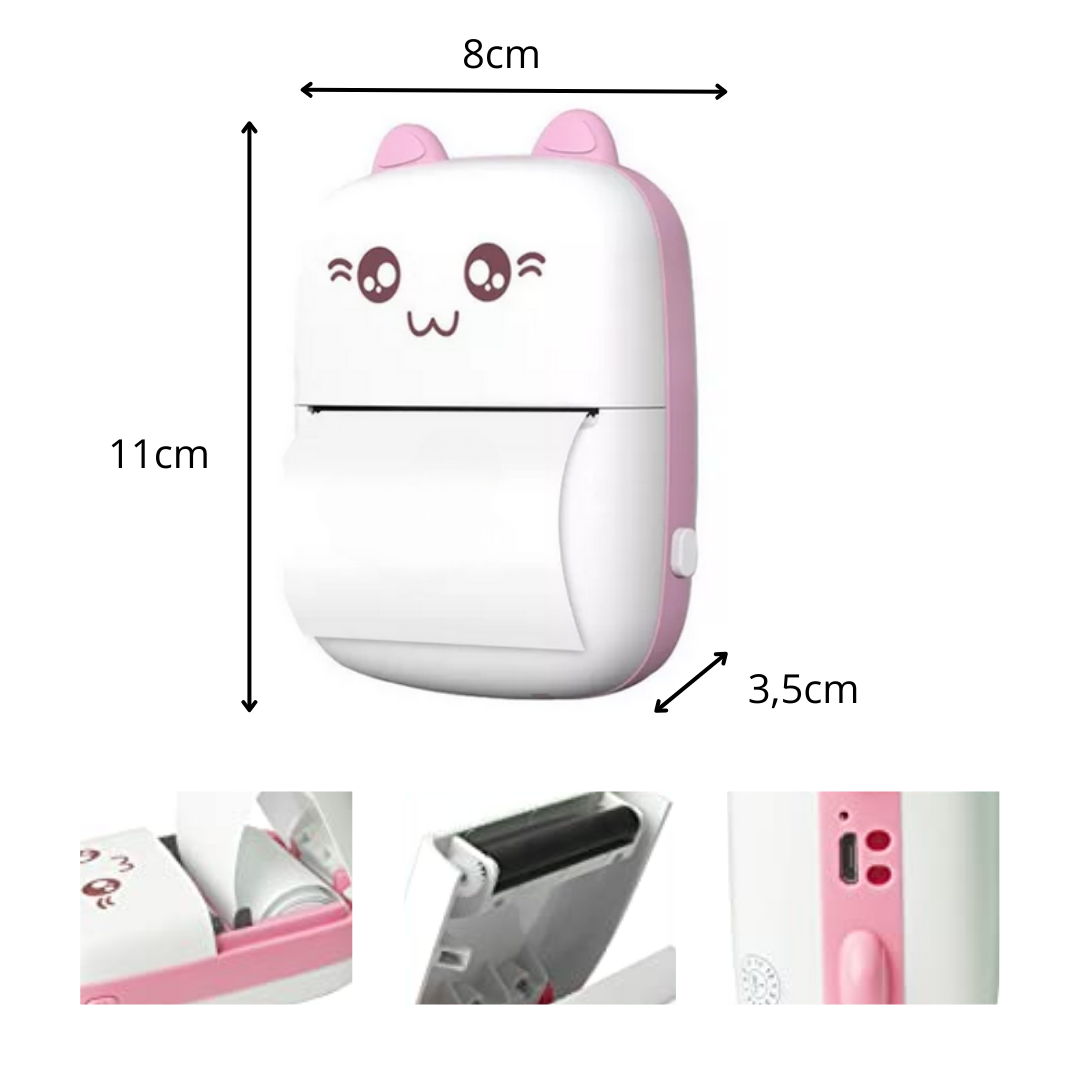 Mini Impresora Portátil Inalámbrica