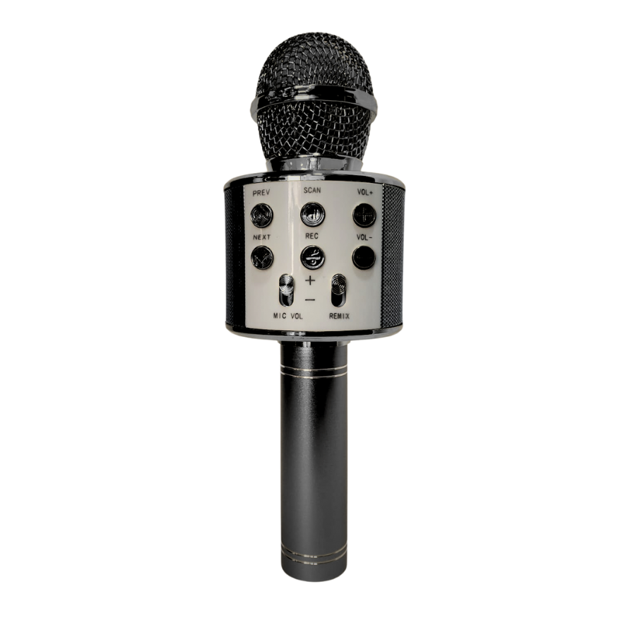 Micrófono Parlante Karaoke Bluetooth Portátil Inalámbrico
