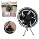 Ventilador Con Tripode Y Gancho Para Colgar Con Cable Usb