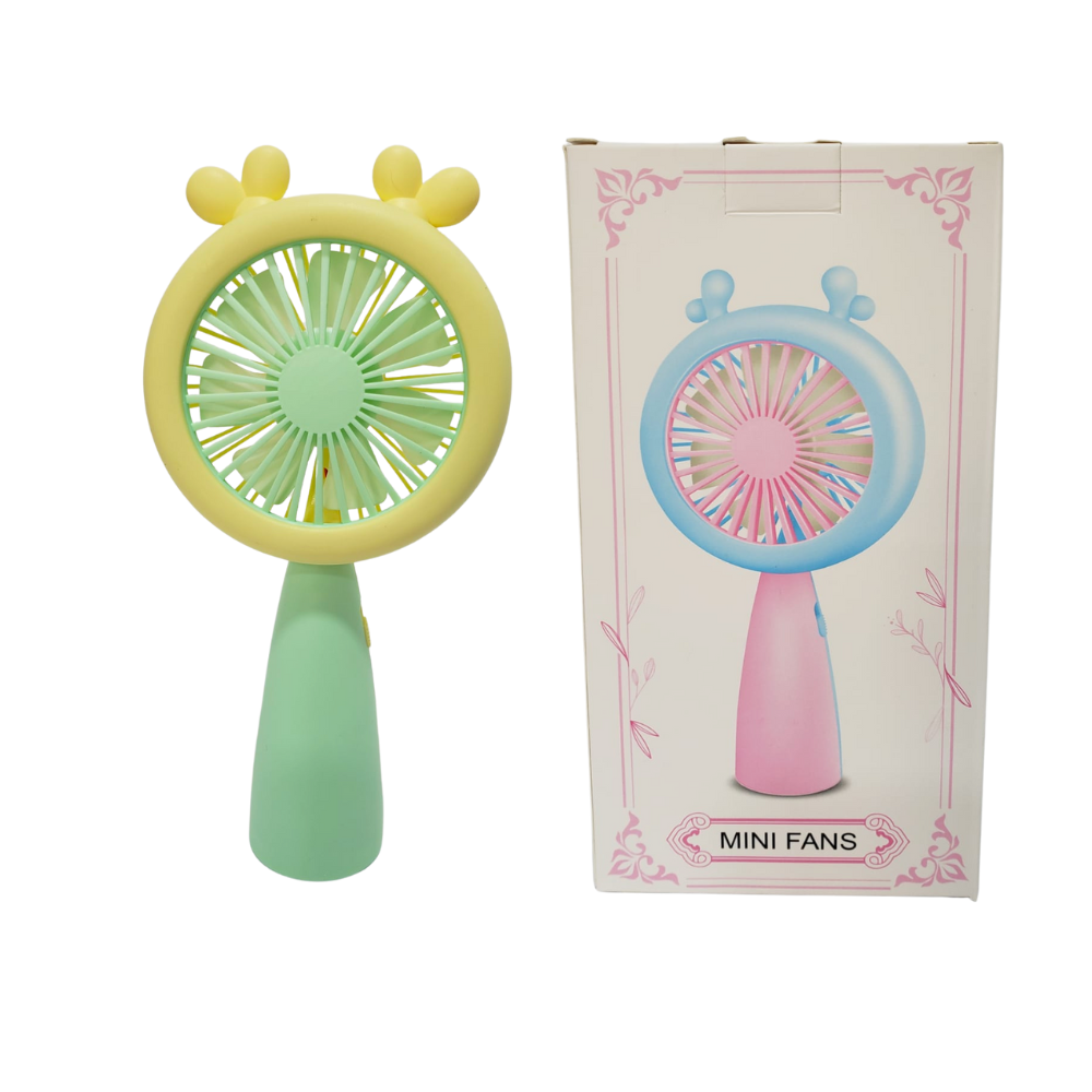 Mini Ventilador Led Portatil