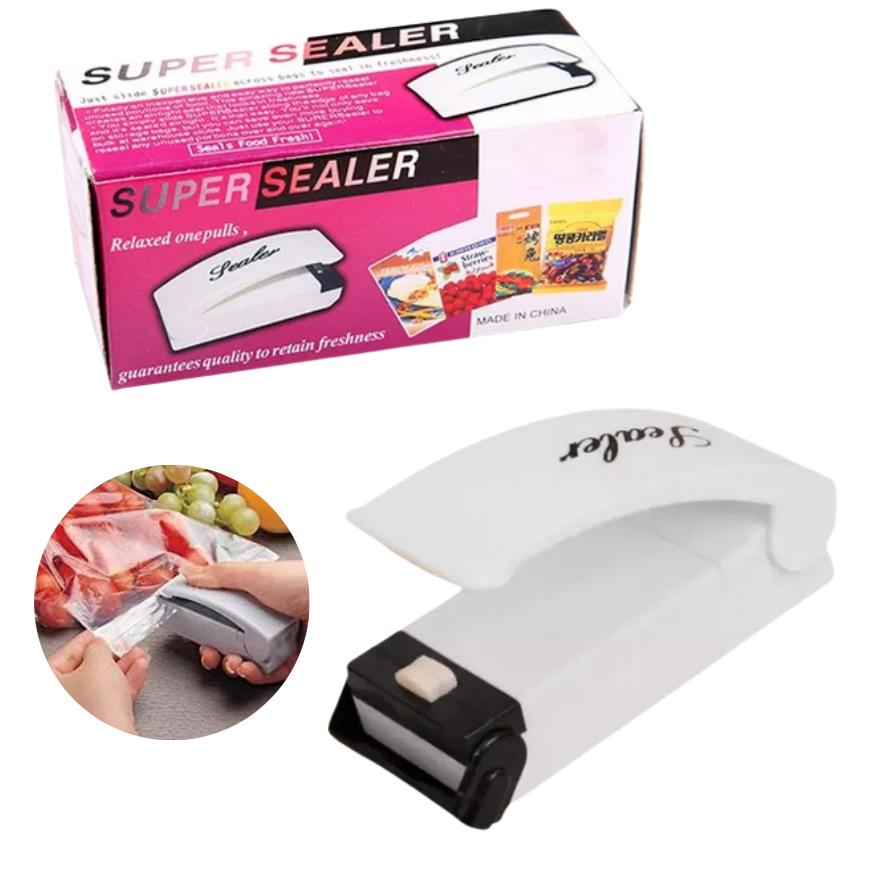 Kit De 5 Unidades De Sellador, Minisellador Manual Portátil