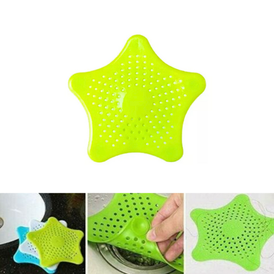 3 X Filtro Desagüe De Suelo De Cocina Y Baño En Forma De Estrella De Mar