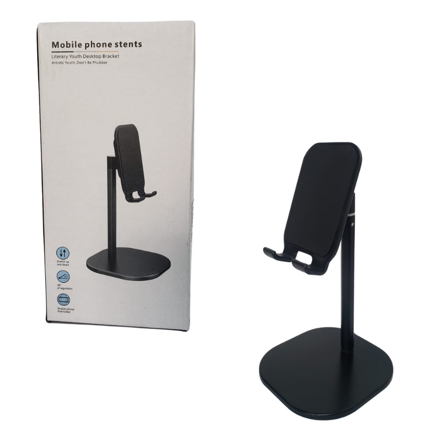 Soporte De Aluminio + Silicona Para Celular