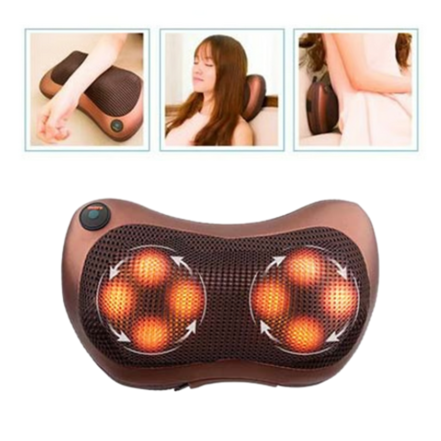 Cojin Masajeador, Vibrador, Espalda, Lumbar, Pies, Cuello