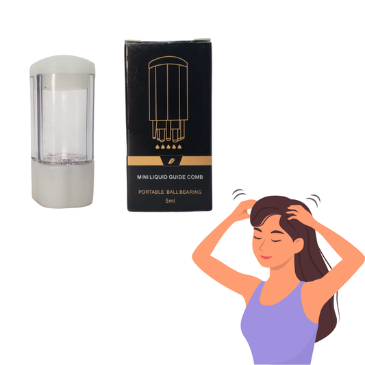 Mini Aplicador De Aceite para Cuero Cabelludo