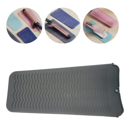 Funda De Silicona Para Rizadora Y Plancha Celeste
