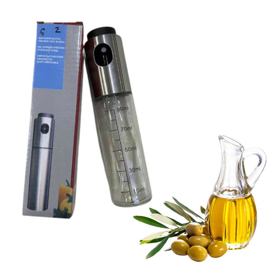 Botella De Spray De Aceite De Vidrio Con Medición