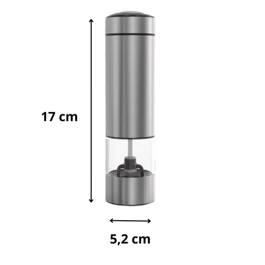 Molinillo De Sal Y Pimienta Eléctrico De Acero Inoxidable