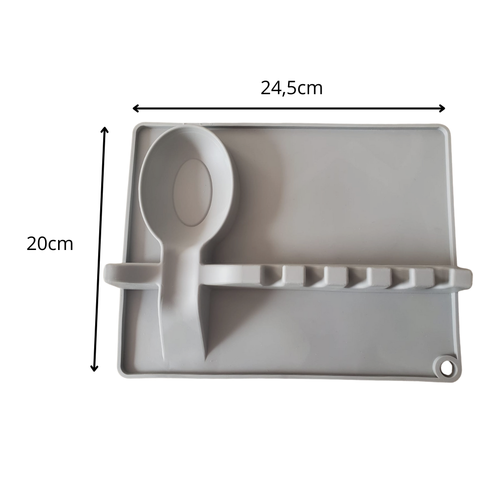 Molde Organizador de Silicona para Utensilios de Cocina