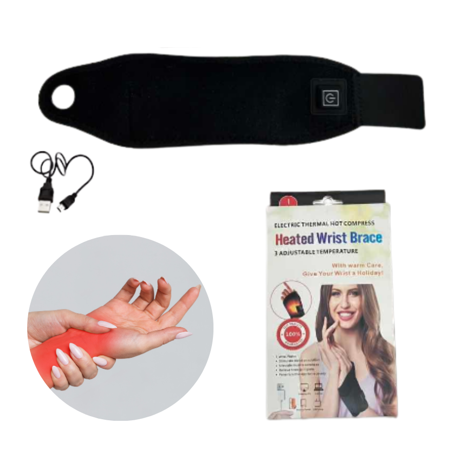 Muñequera Térmica Protector Articular, Calentador De Muñeca