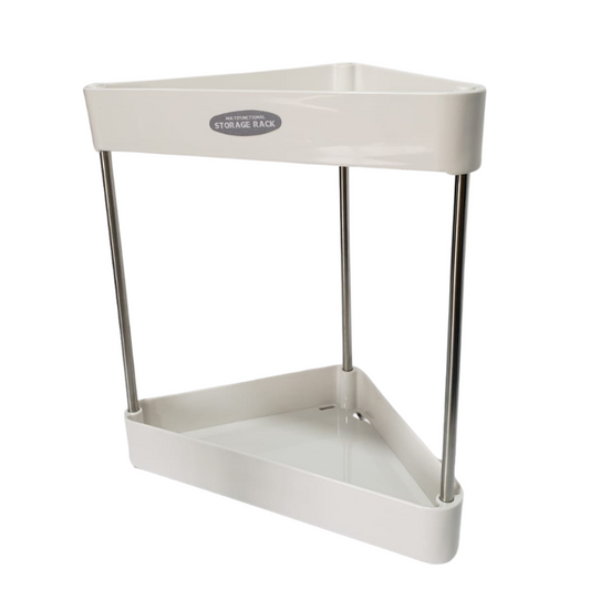 Organizador Estante Triangular De 2 Niveles Multiusos