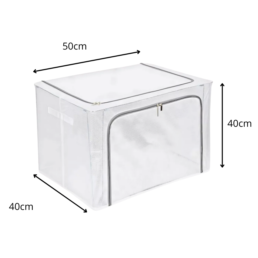 Caja De Almacenamiento De Ropa Transparente
