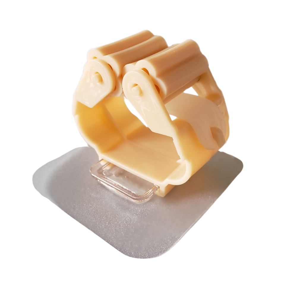 4 X Organizador Soporte Porta Escoba Utensillos Rosa Adhesivo