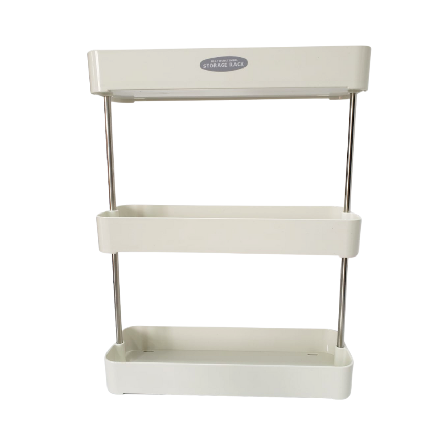 Organizador Estante Rectangular De 3 Niveles Mediano Multiuso