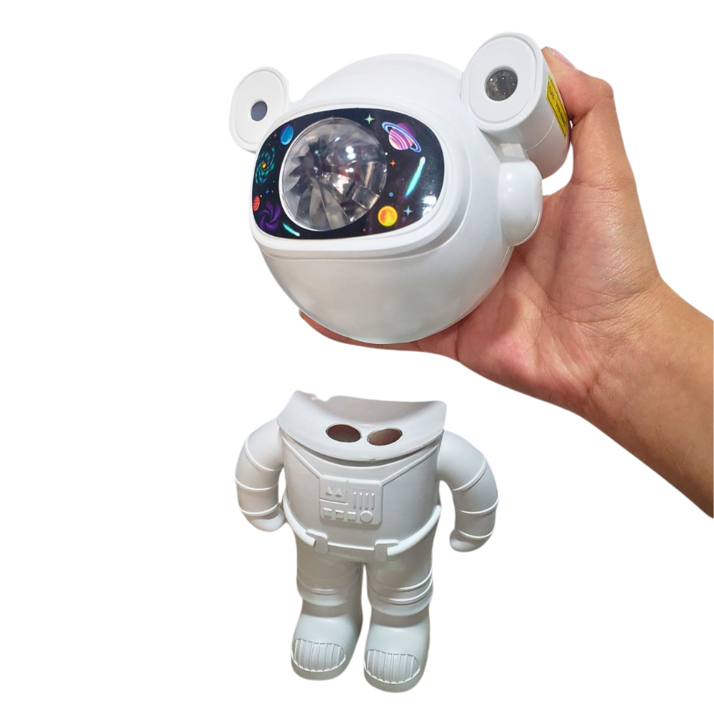 Proyector Astronauta Lampara Galaxia Estrellas Bluetooth