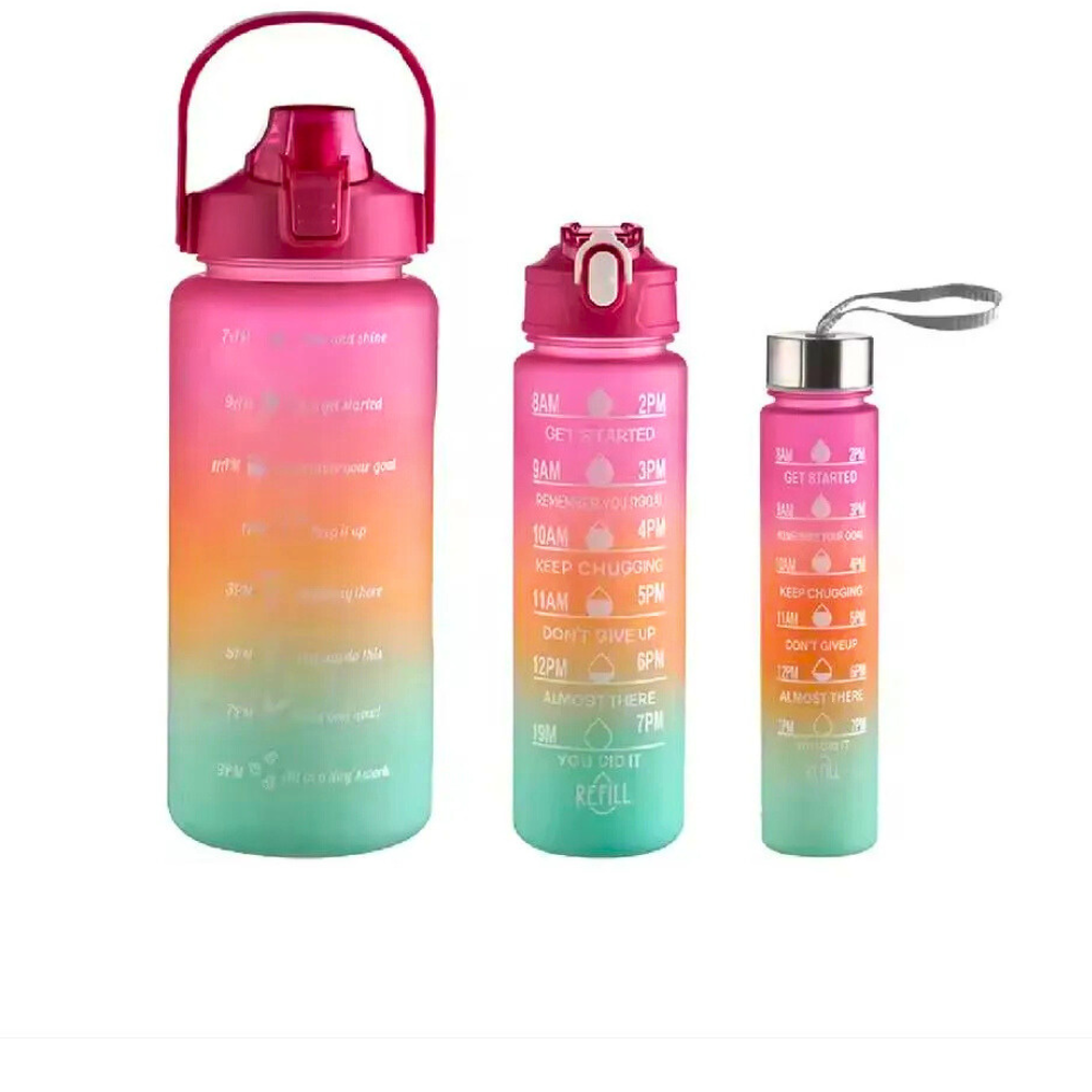 Botilo Motivacional Botella De Agua + Stikers