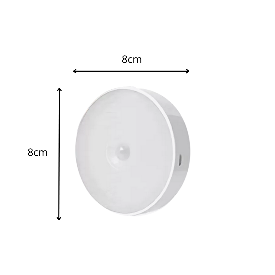 Lampara Luz Led Recargable Apagado Automático Usb