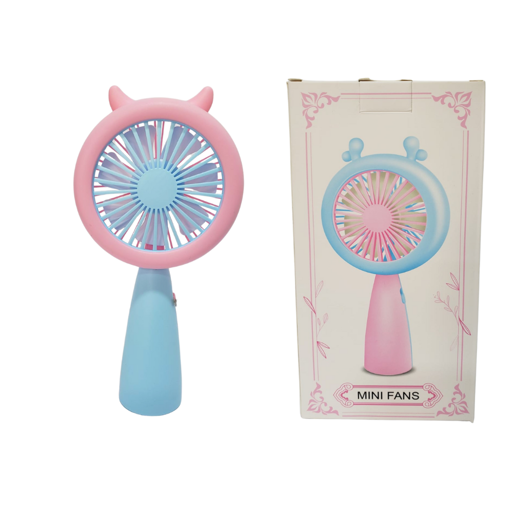 Mini Ventilador Led Portatil