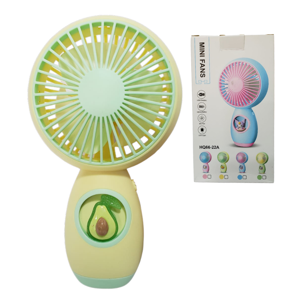 Mini Ventilador Portatil Modelo Fruta