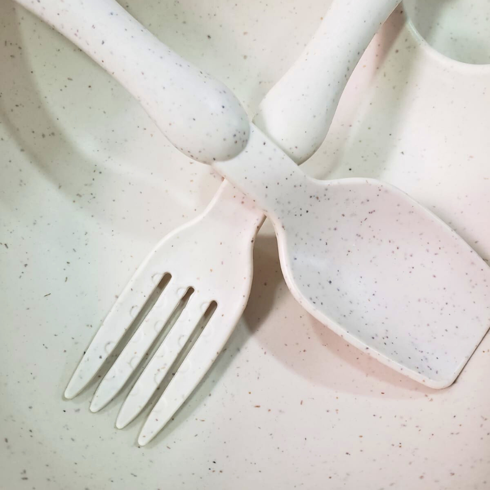 Set De Vajilla De Paja De Trigo Para Niños