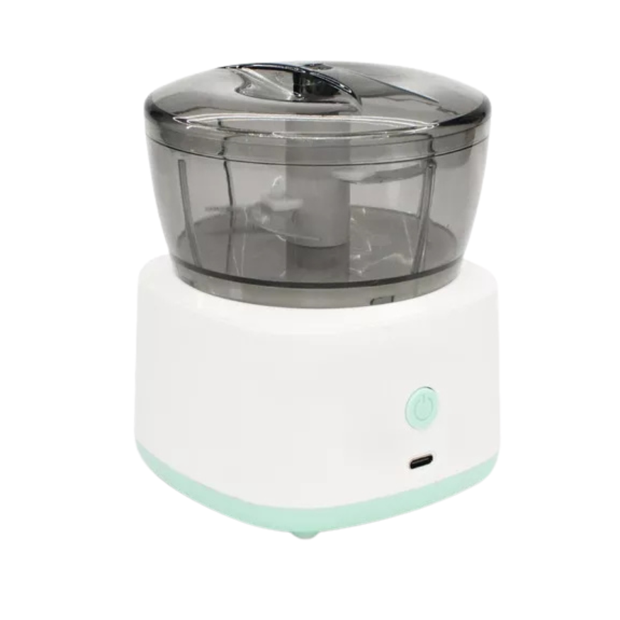 Mini Triturador De Alimentos Recargable Procesador Alimentos 2 En 1