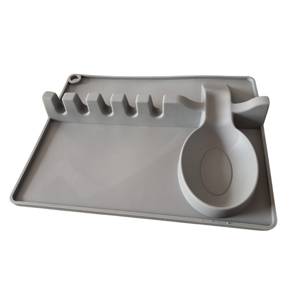 Molde Organizador de Silicona para Utensilios de Cocina