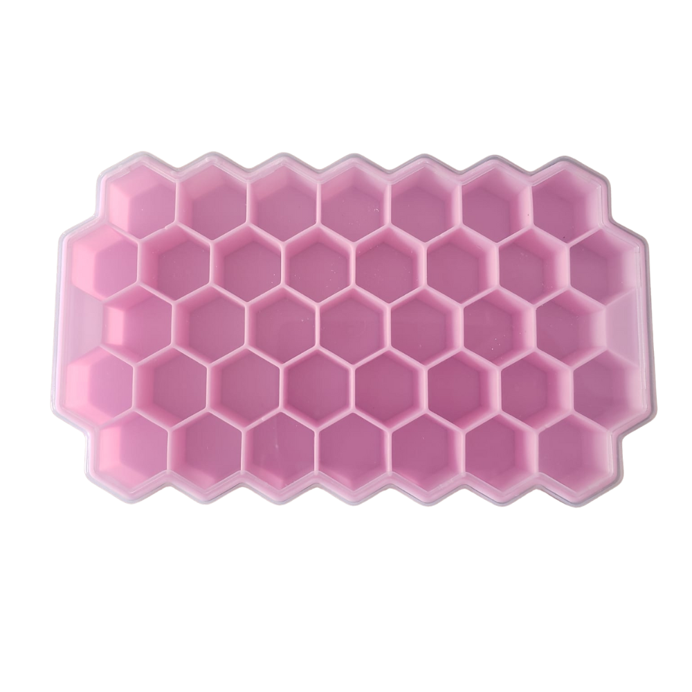 Bandeja Molde de Hielo Silicona Plastico
