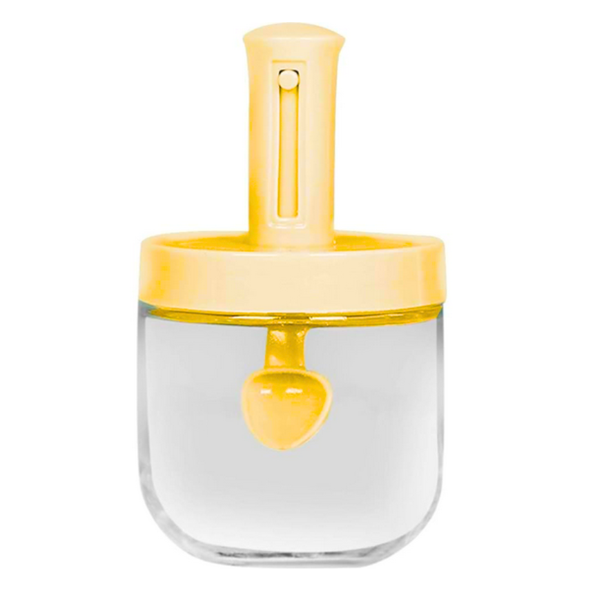 Envase De Vidrio Herméticos Para Pimienta Con Tapas Y Cuchara 10 Oz Recipientes De Vidrio Para Sal