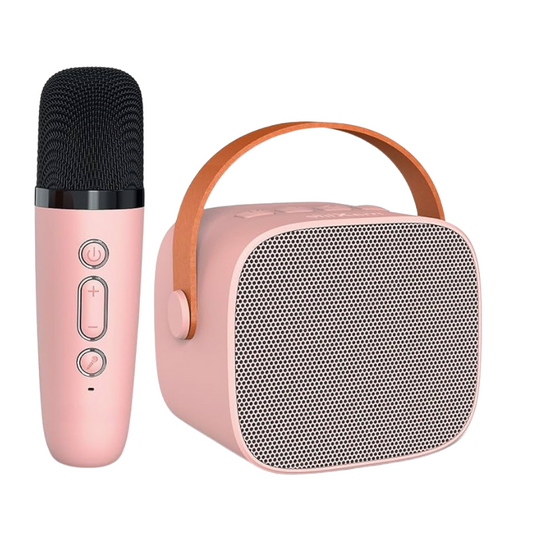 Set De Micrófono Y Altavoz Inalámbricos Mini Karaoke