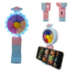Mini Ventilador Led Con Soporte Para Celular