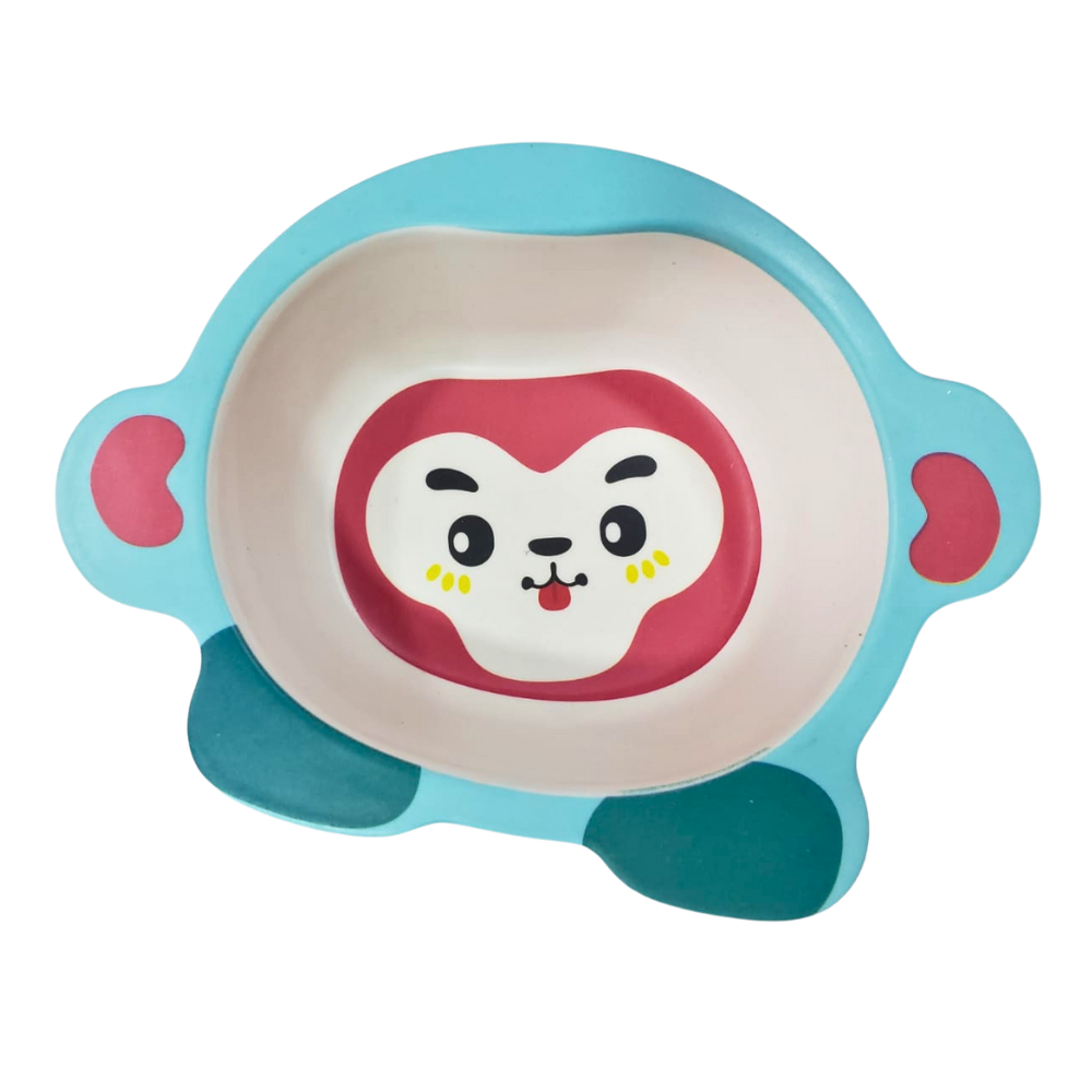 Vajilla Infantil De Fibra De Bambú