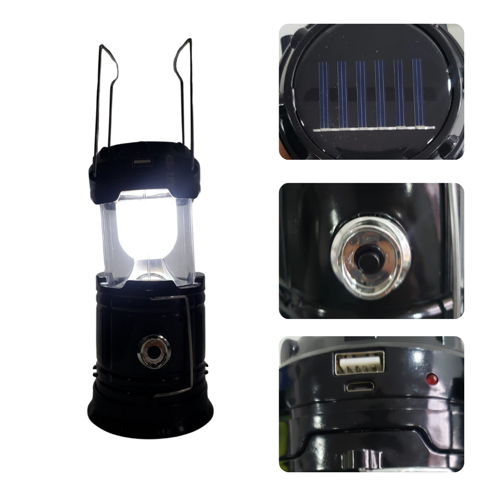 Linterna Luz Farol Camping Portatil