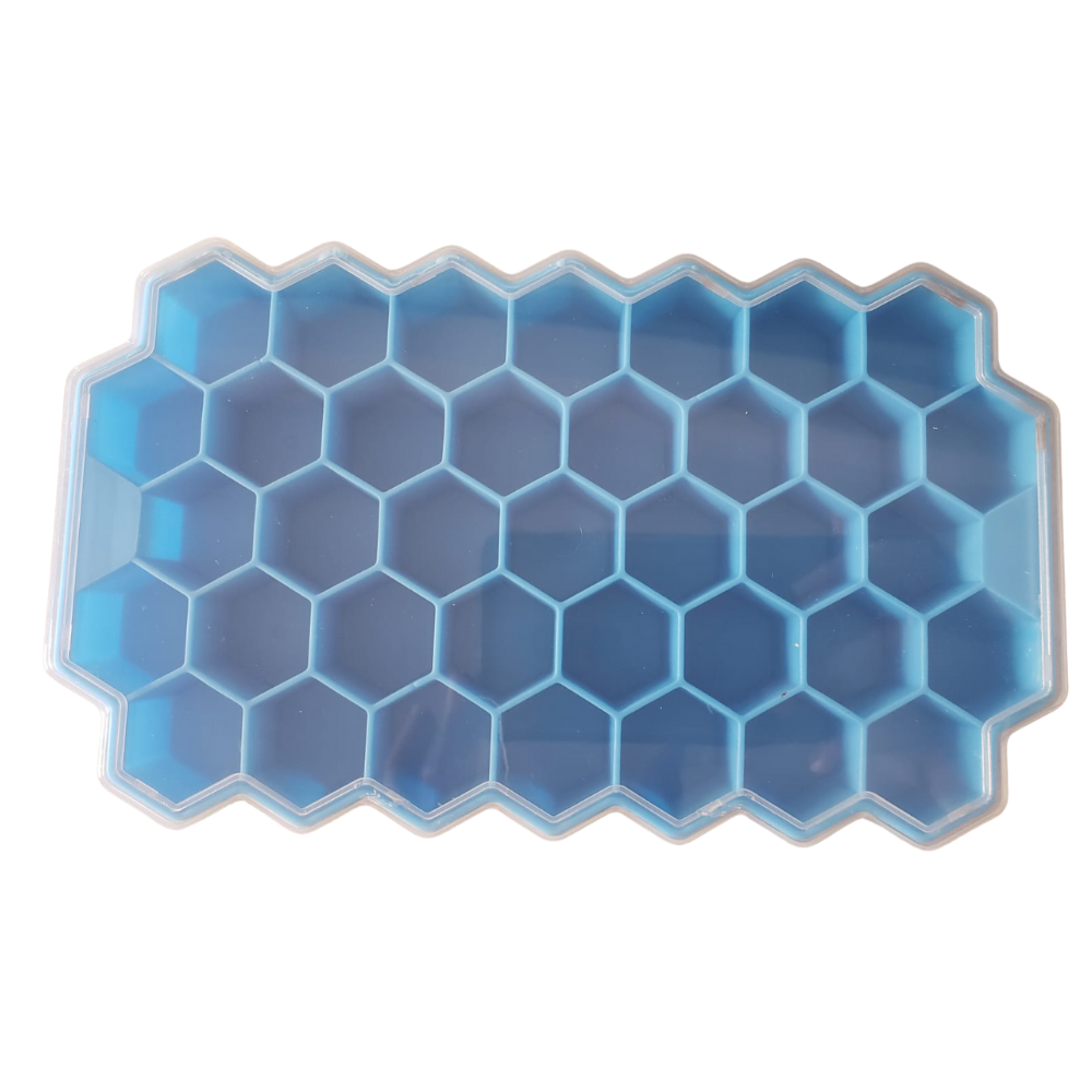 Bandeja Molde de Hielo Silicona Plastico